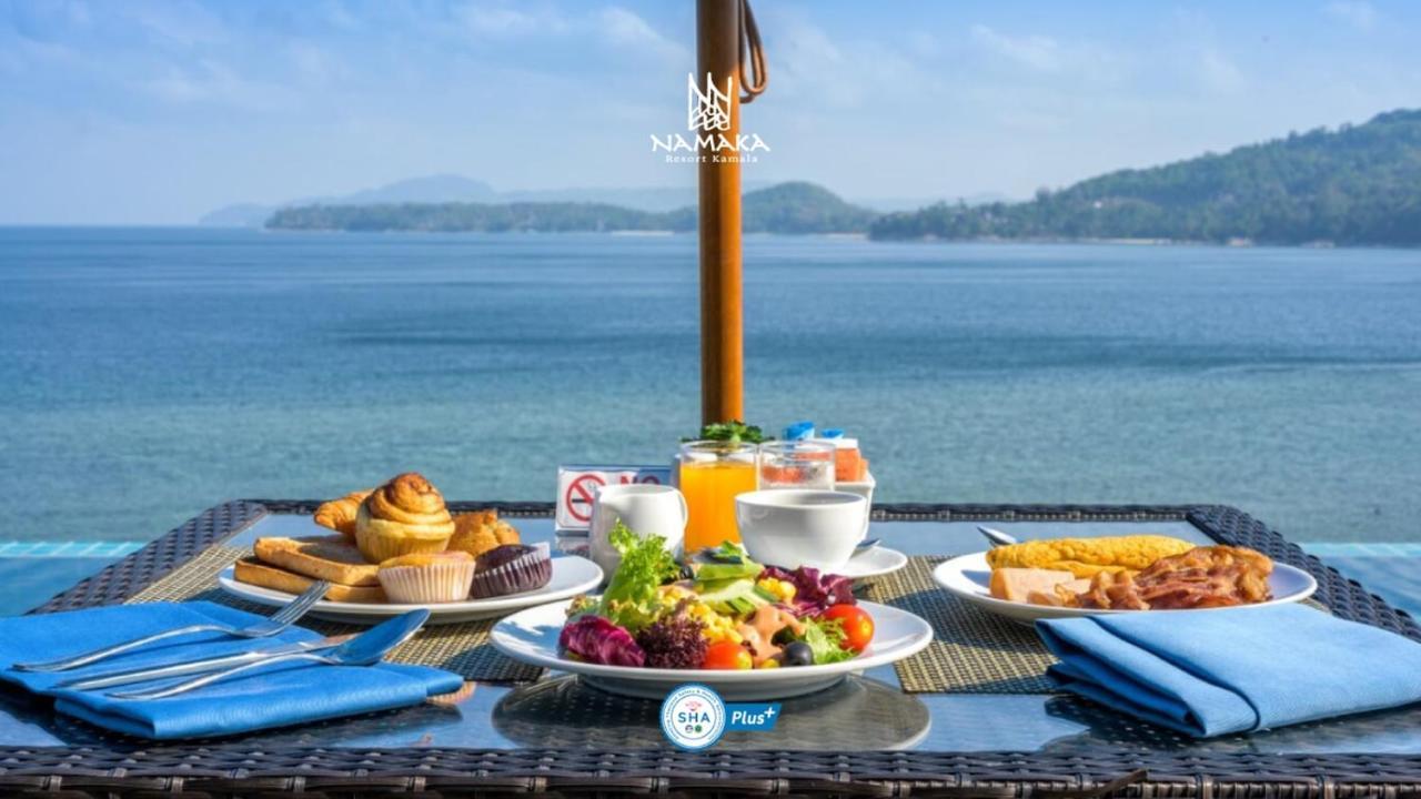 Namaka Resort Kamala Екстер'єр фото Breakfast at the beach
