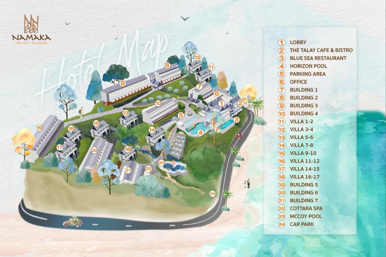 Namaka Resort Kamala Екстер'єр фото Location map