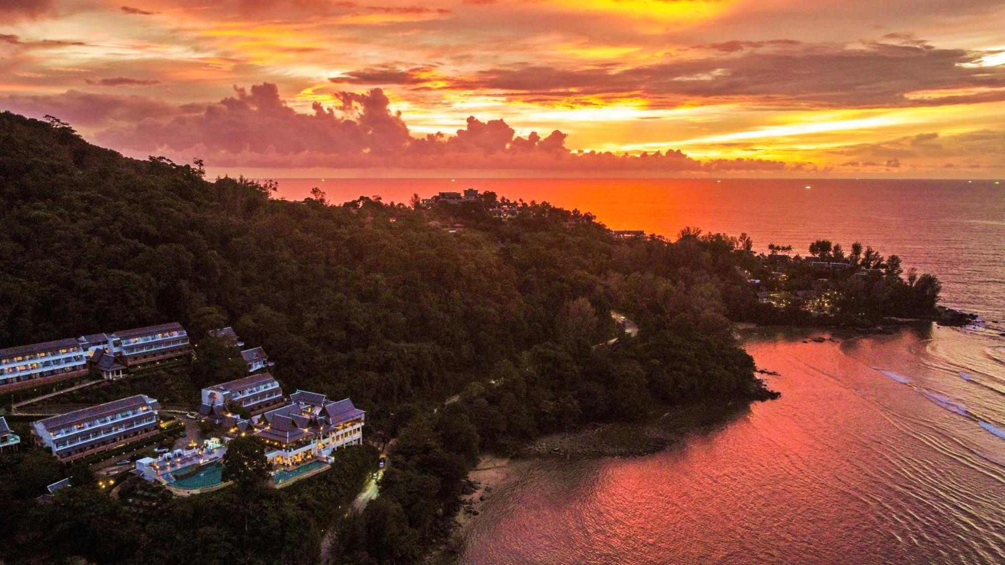 Namaka Resort Kamala Екстер'єр фото Sunset at the resort